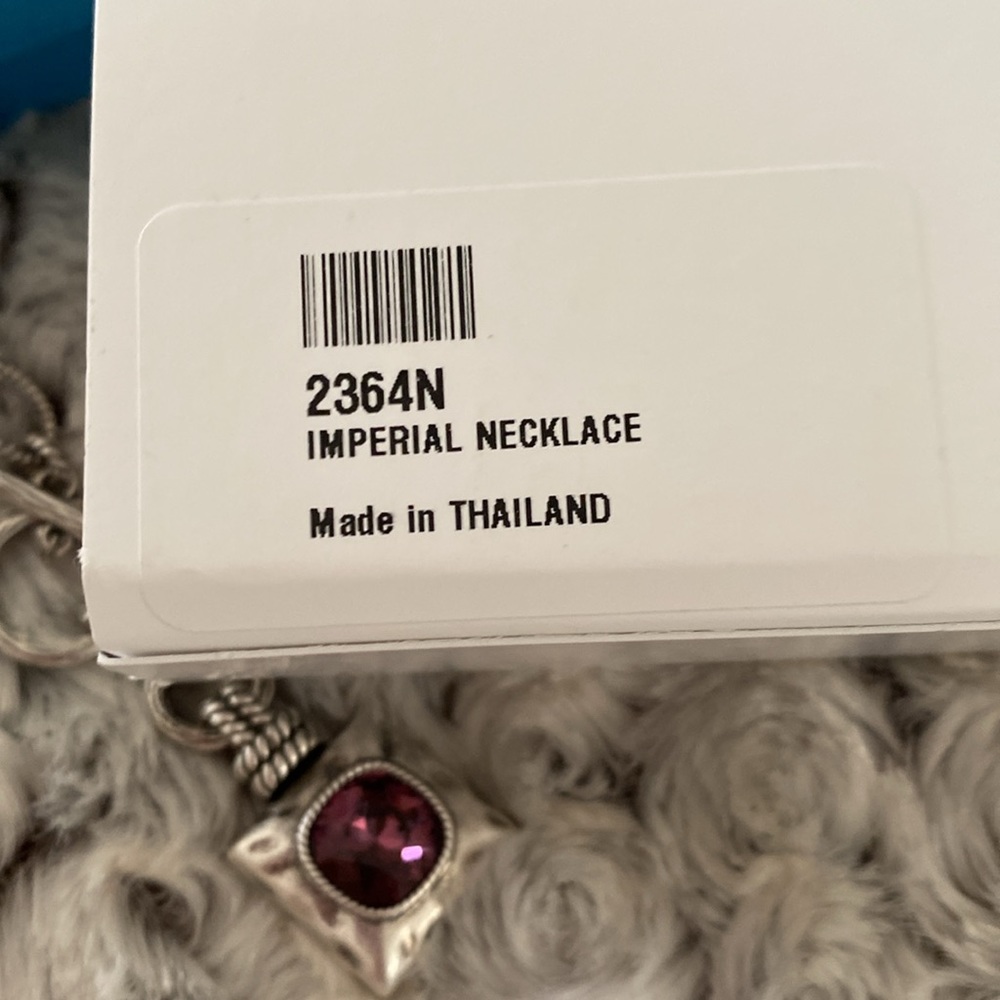 💜 Touchstone necklace, NIB, lovely!!! - Picture 4 of 8